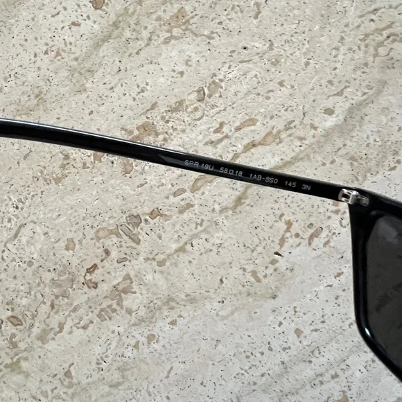 Prada Ultravox spr19u black cat eye sunglasses